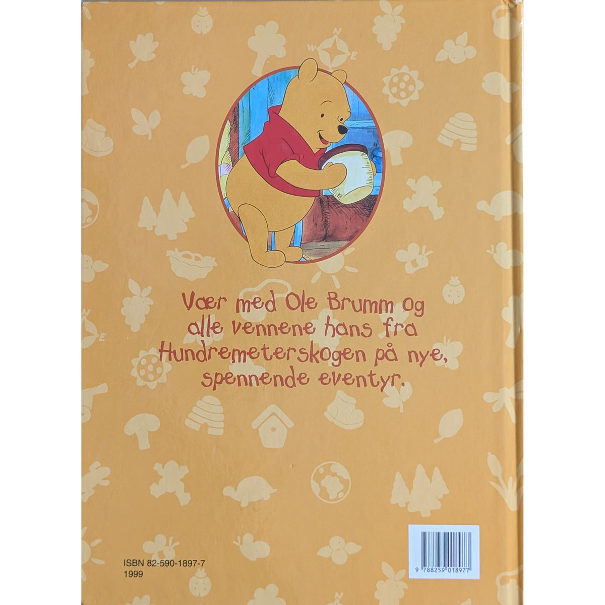 Ole Brumm på nye eventyr. Brukte bøker fra Disney