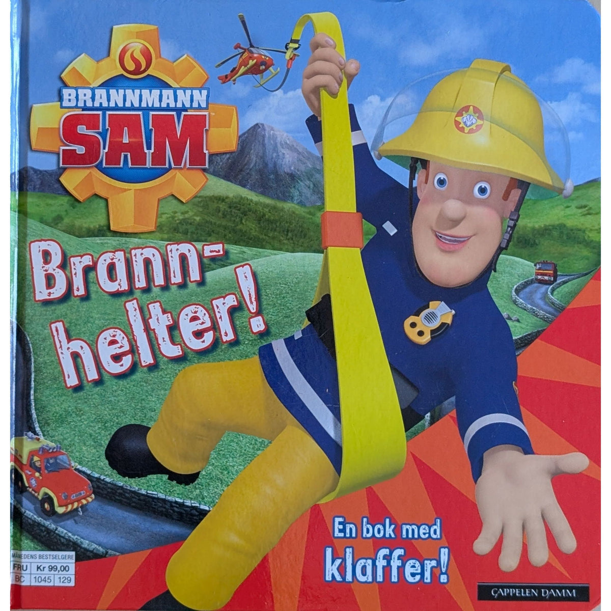 Brannmann Sam: Brannhelter! - brukte bøker om brannmann Sam