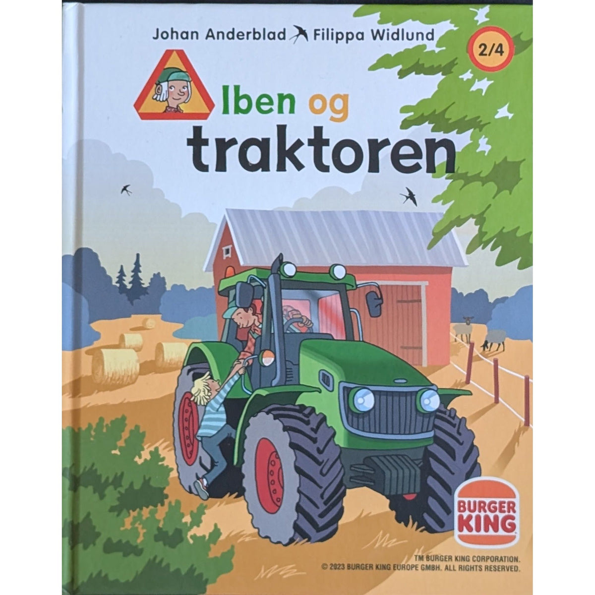 Iben og traktoren, brukte bøker av Johan Anderblad
