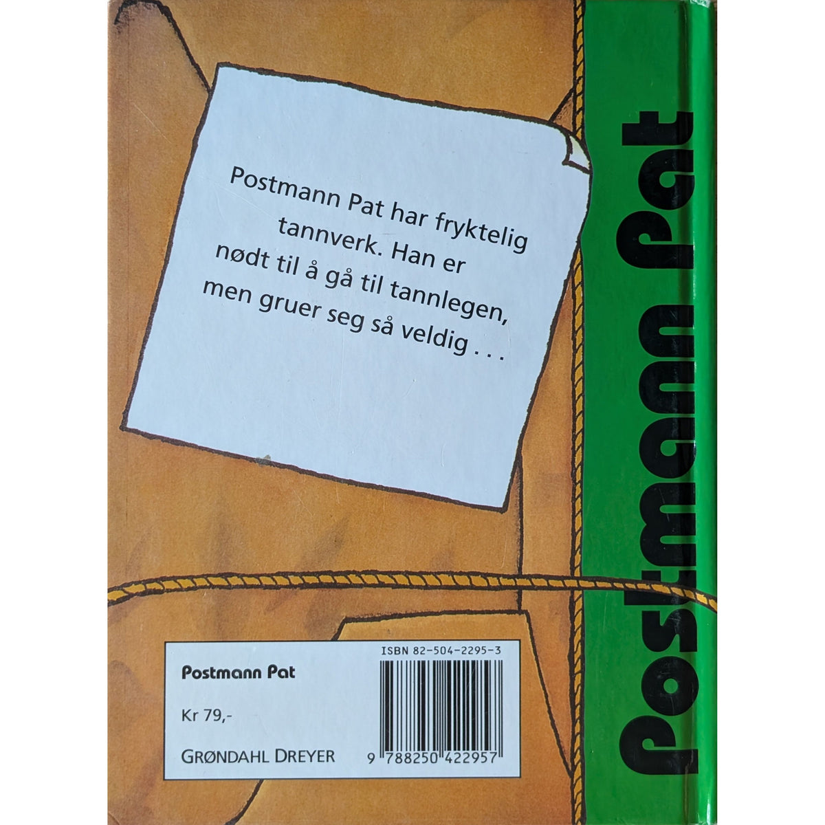 Postmann Pat går til tannlegen. Brukte bøker av John Cunliffe
