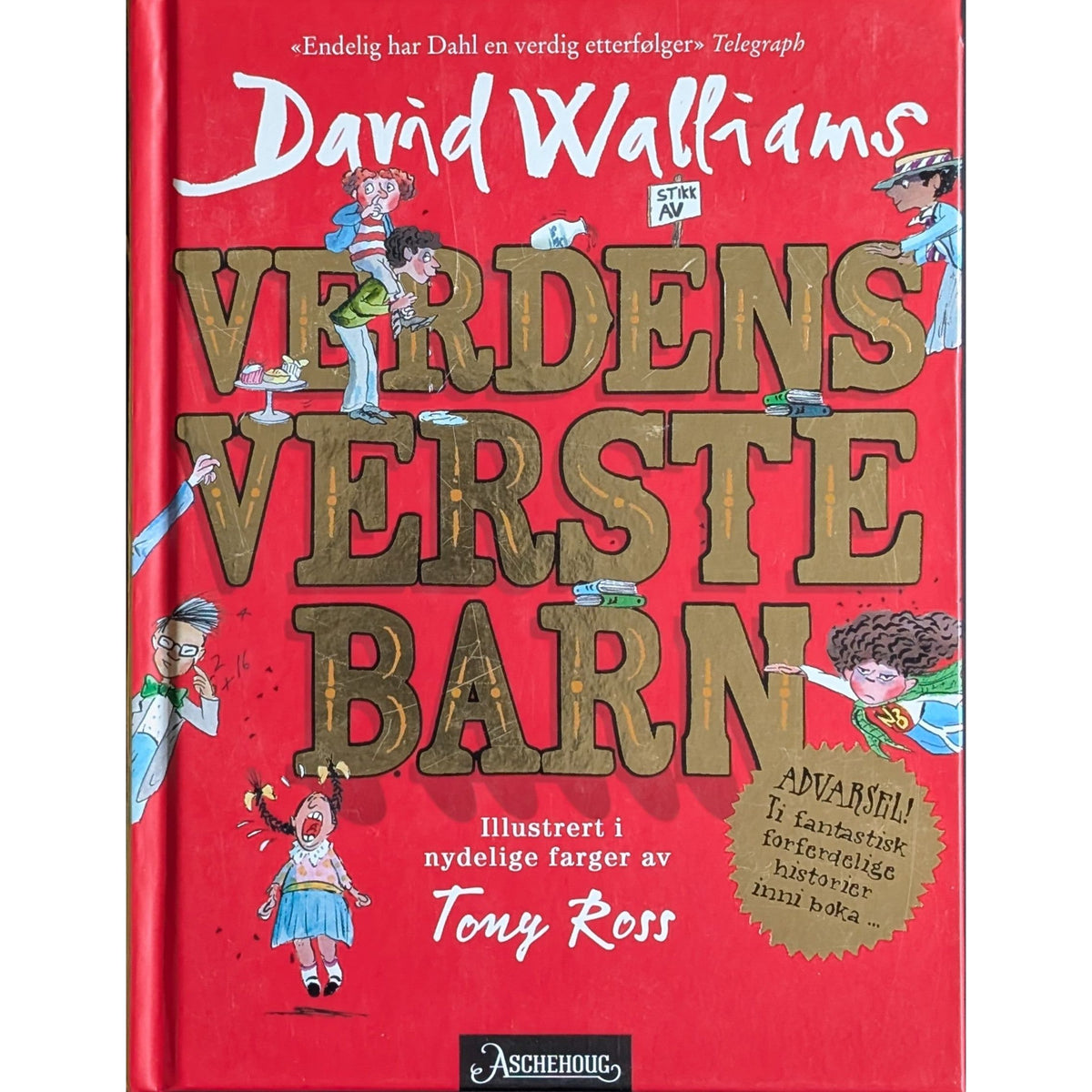 Verdens verste barn - Brukte barnebøker av David Walliams