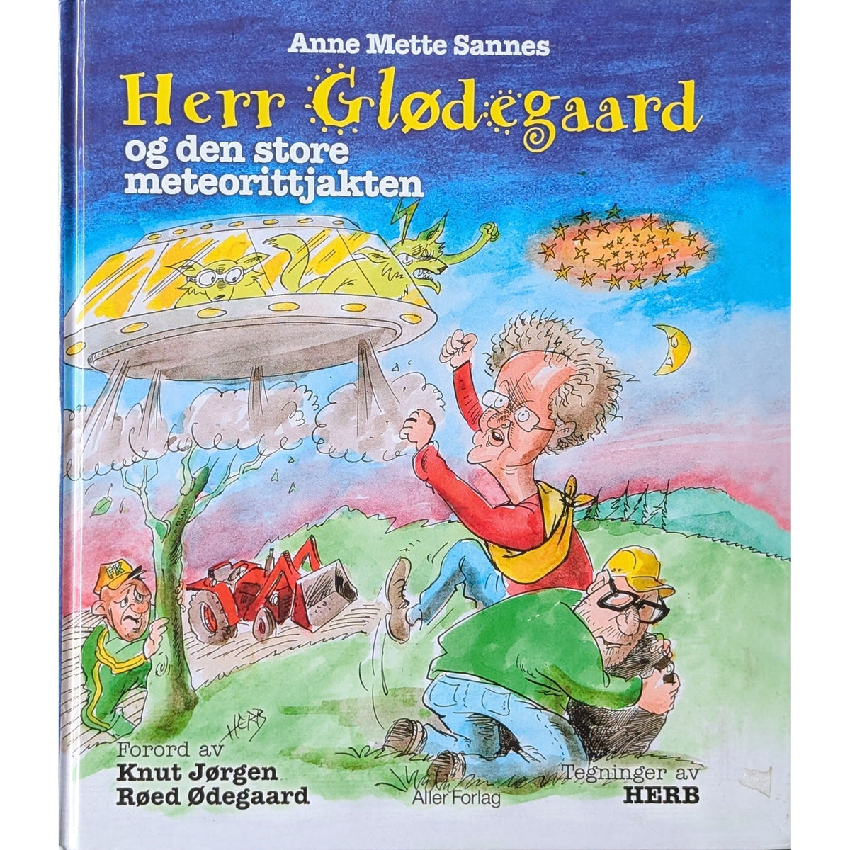 Herr Glødegaard og den store meteorittjakten, brukte bøker av Anne Mette Sanne