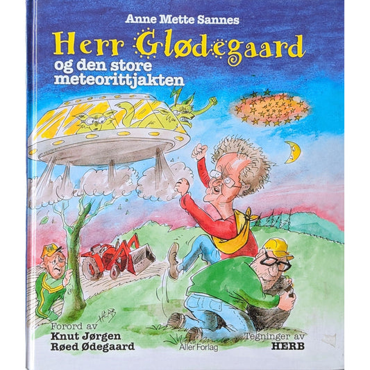 Herr Glødegaard og den store meteorittjakten, brukte bøker av Anne Mette Sanne