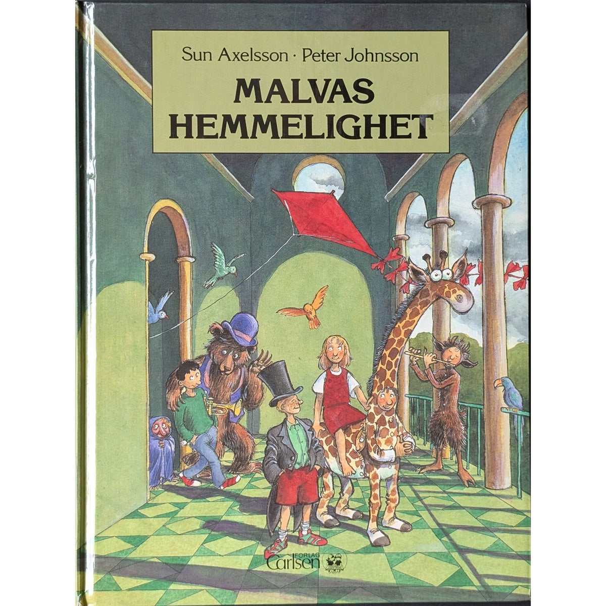 Malvas hemmelighet. Brukte bøker av Sun Axelsson