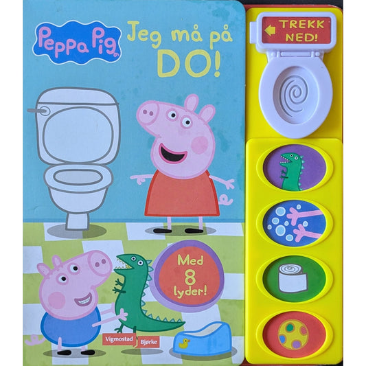 Peppa Pig - Jeg må på DO!, brukte bøker med lyd om Peppa Pig