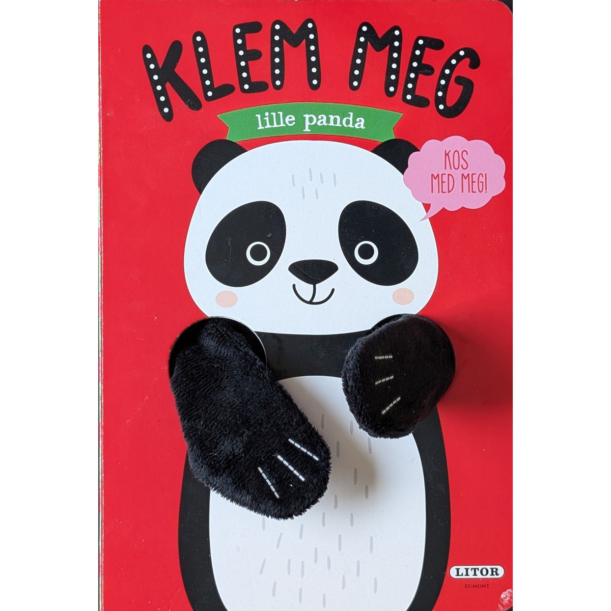 Klem meg lille panda, fingerdukkebok, brukte bøker