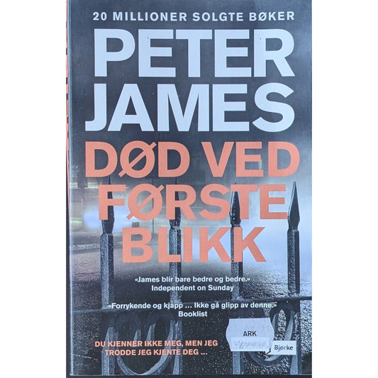 Roy Grace 15 - Død ved første blikk, brukte bøker av Peter James