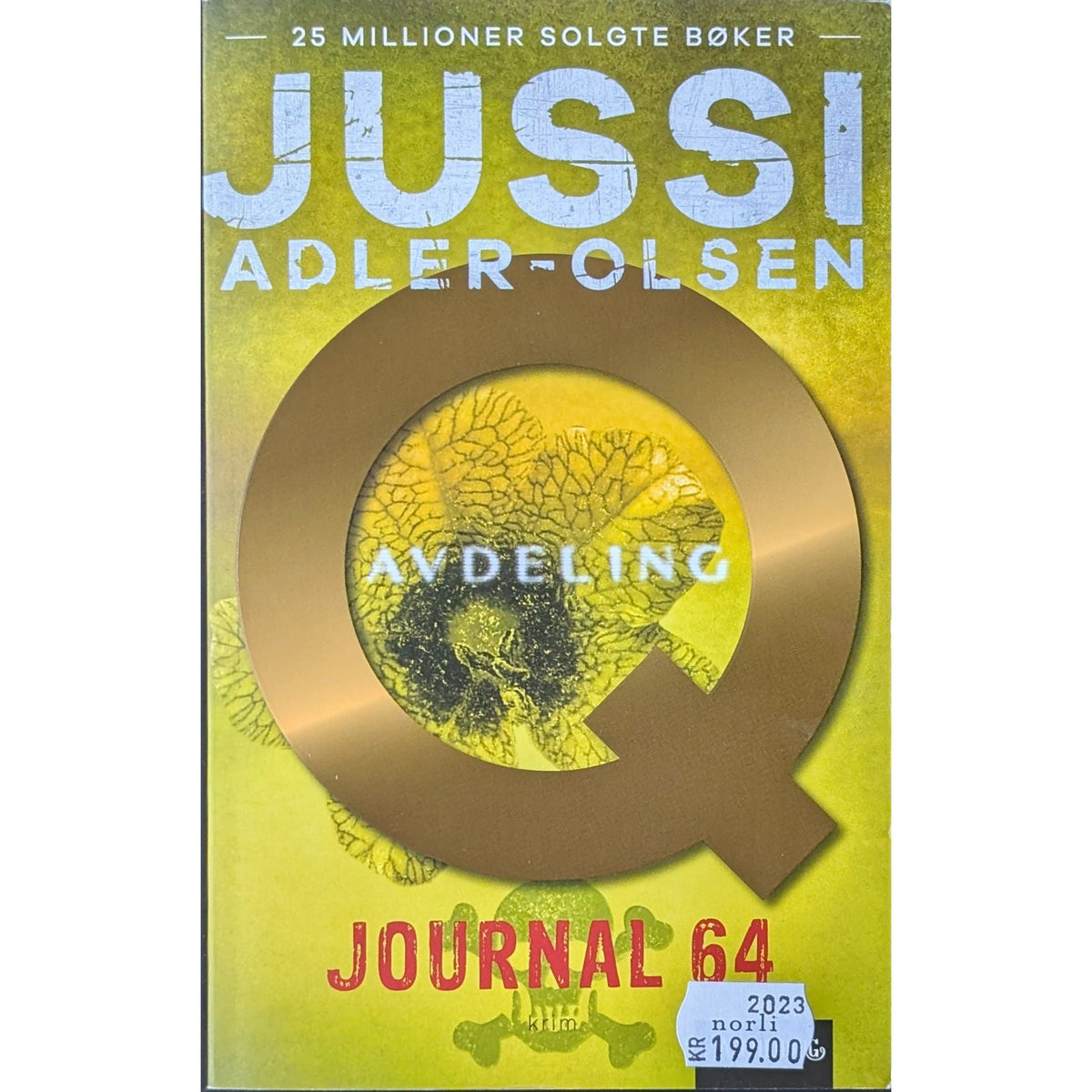 Avdeling Q, bok 4 - Journal 64, brukte bøker av Jussi Adler-Olsen om Carl Mørck/Avdeling Q
