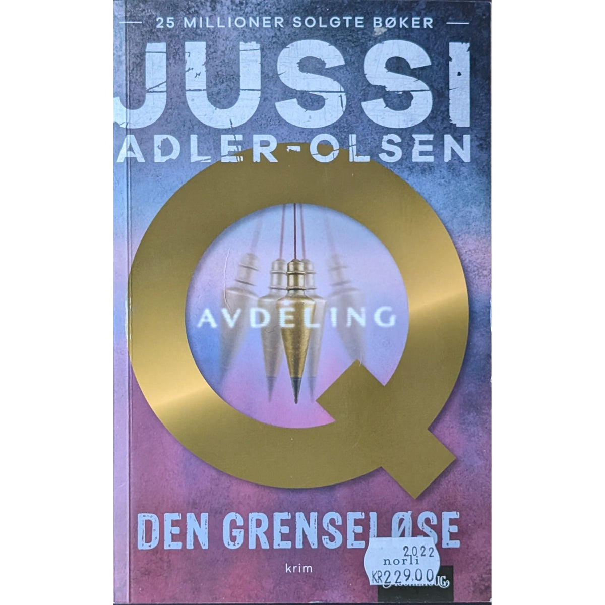 Den grenseløse, brukte bøker av Jussi Adler-Olsen om Carl Mørck/Avdeling Q