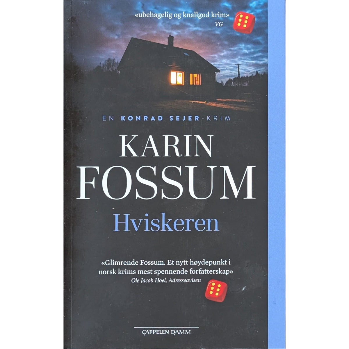 Konrad Sejer 13 - Hviskeren, brukte bøker av Karin Fossum