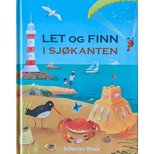 Let og finn i sjøkanten - En myldrebok, brukte bøker fra Goboken