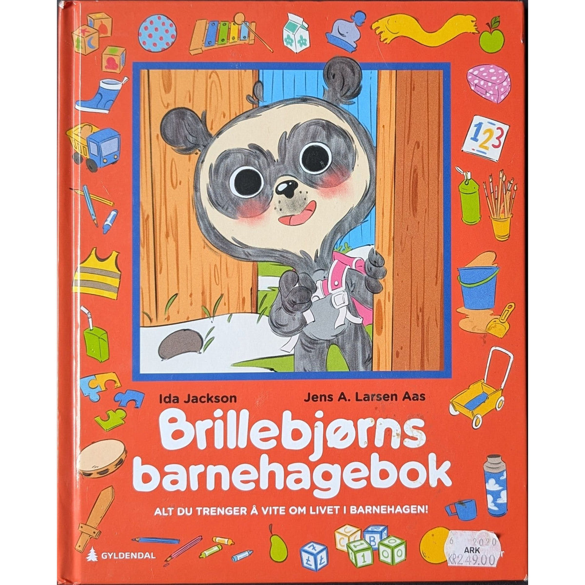 Brillebjørns barnehagebok, brukte bøker av Ida Jackson