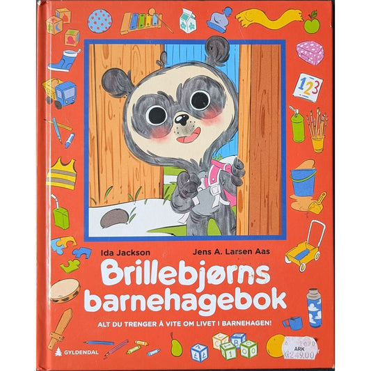 Brillebjørns barnehagebok, brukte bøker av Ida Jackson