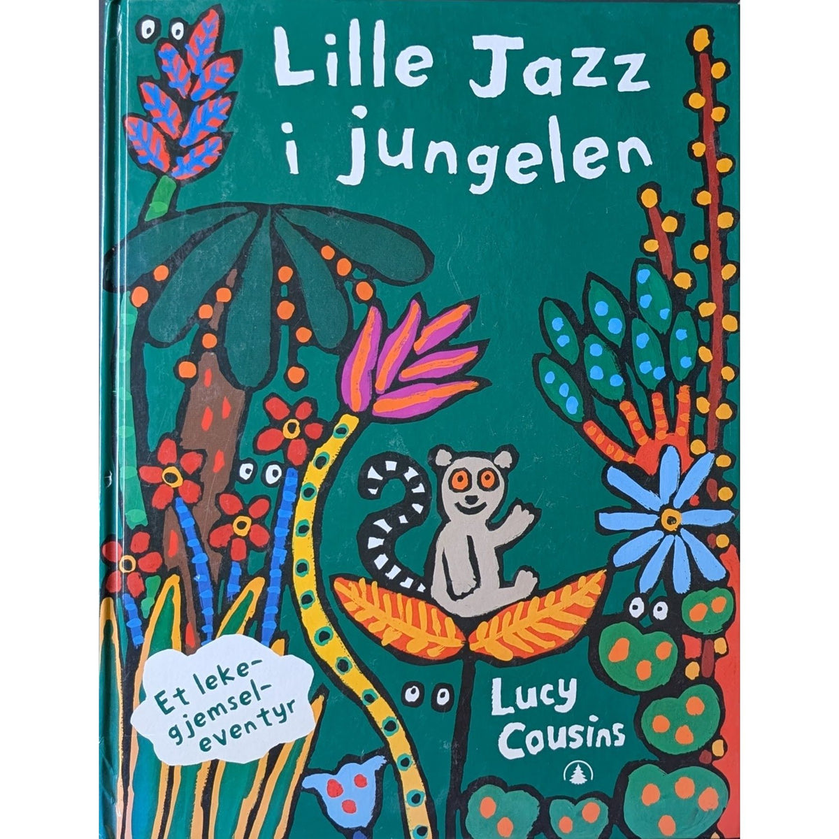 Lille Jazz i jungelen, brukte bøker av Lucy Cousins. Inventaret bokhandel