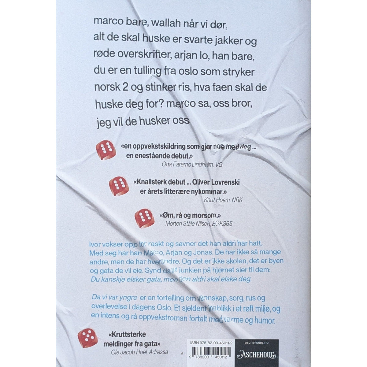 da vi var yngre. Brukte bøker av Oliver Lovrenski. Inventaret bokhandel 
