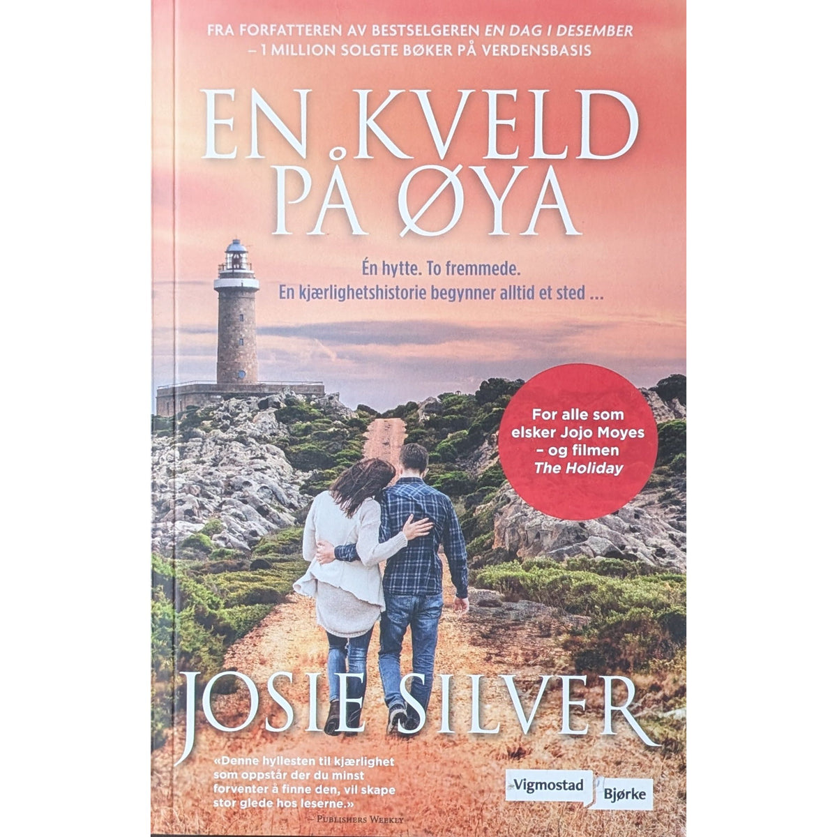 En kveld på øya, brukte bøker av Josie Silver. Inventaret bokhandel