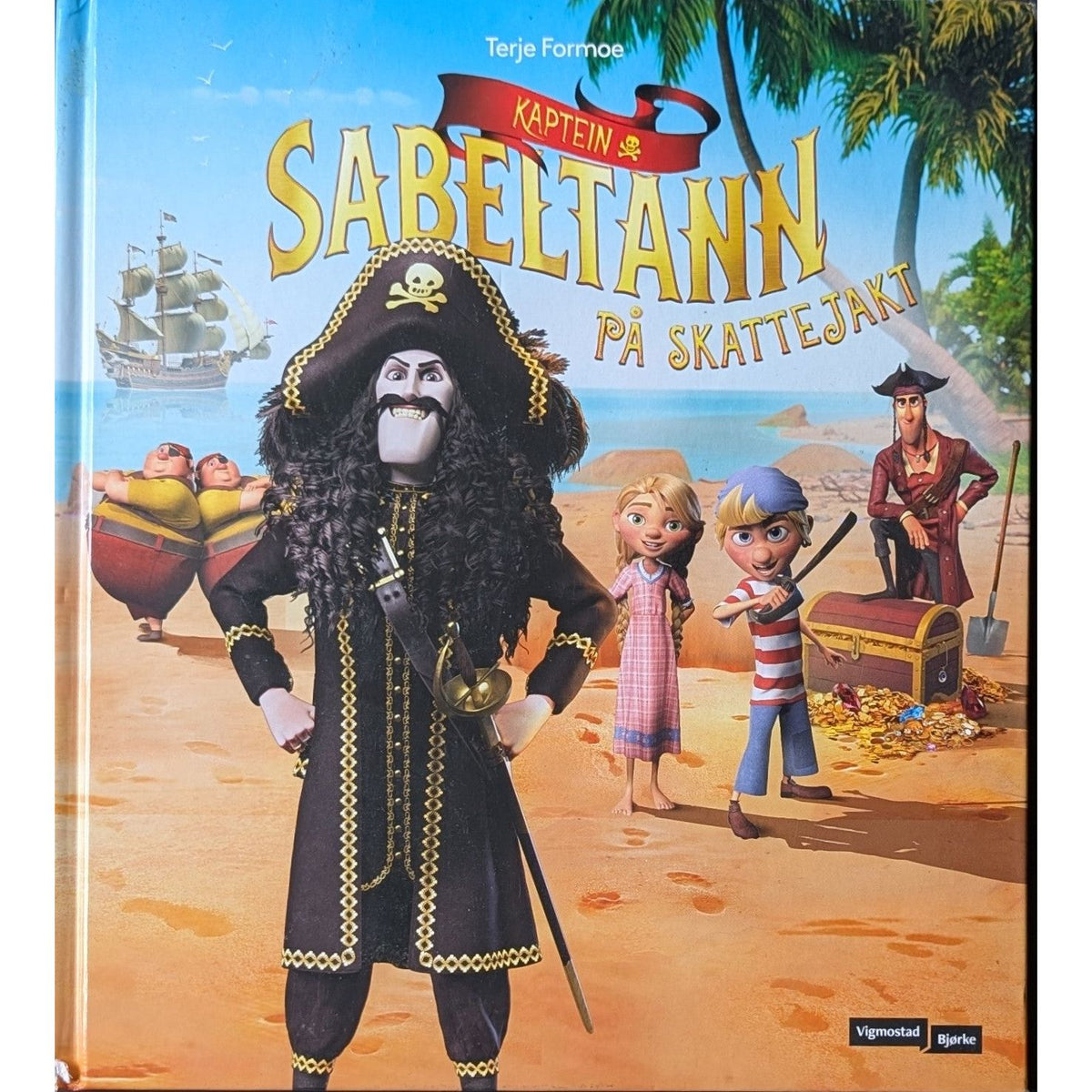 Kaptein Sabeltann på skattejakt, brukte bøker av Terje Formoe. Bokhandel