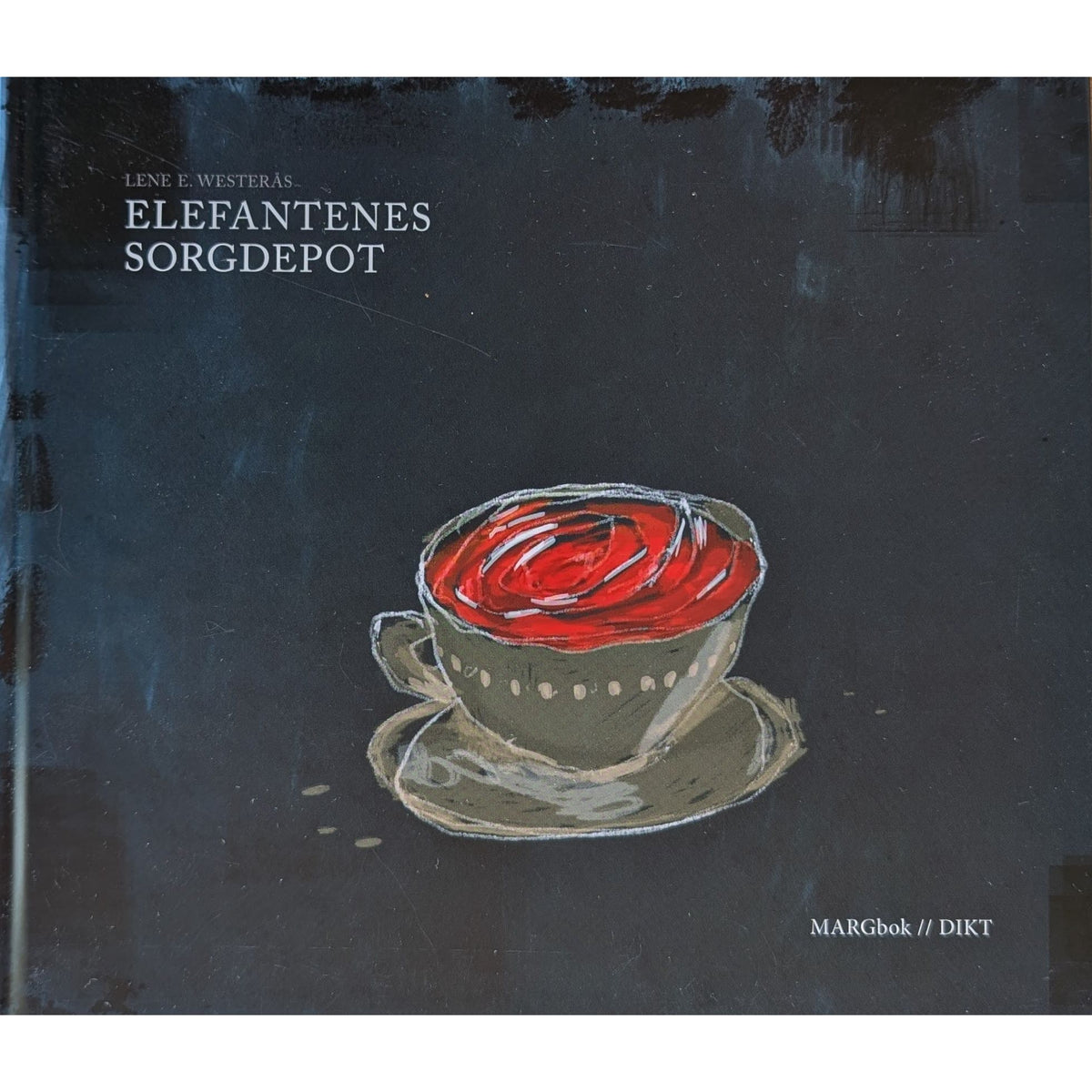 Elefantenes sorgdepot.  Brukte bøker av Lene E. Westerås. Dikt