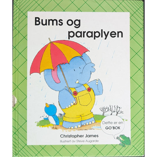 Bums og paraplyen. Brukte bøker av Christopher James. Inventaret bokhandel