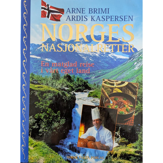 Norges nasjonalretter. Brukt kokebok av Arne Brimi og Ardis Kaspersen