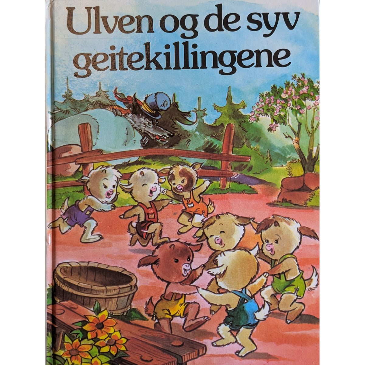 Ulven og de syv geitekillingene - Brukte bøker av Brødrene Grimm fra Bokklubben barnas bokpakke