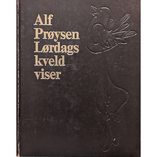 Lørdagskveldviser. Dikt av Alf Prøysen. Inventaret bruktkbokhandel