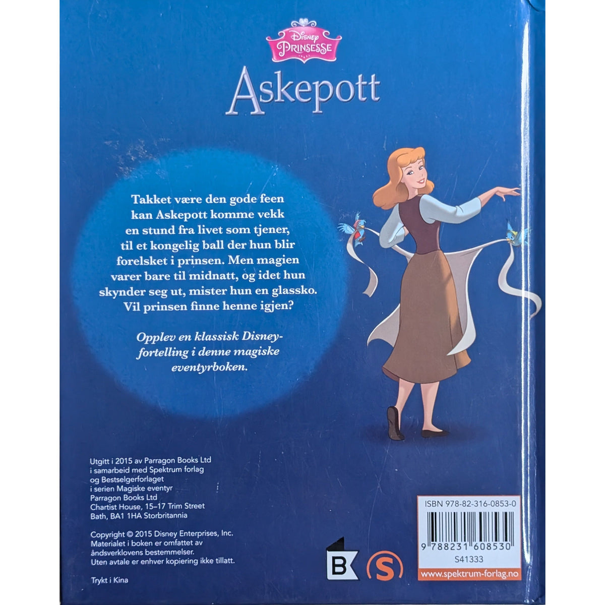 Askepott. Magiske eventyrserien fra Disney - Inventaret bruktbokhandel