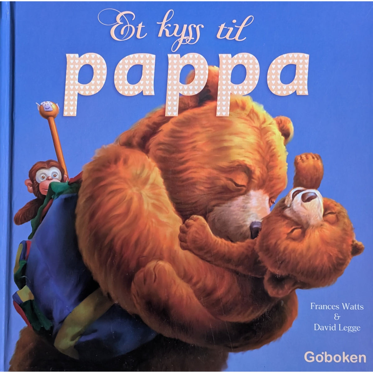 Et kyss til pappa, brukte bøker av Frances Watts. Inventaret bruktbokhandel