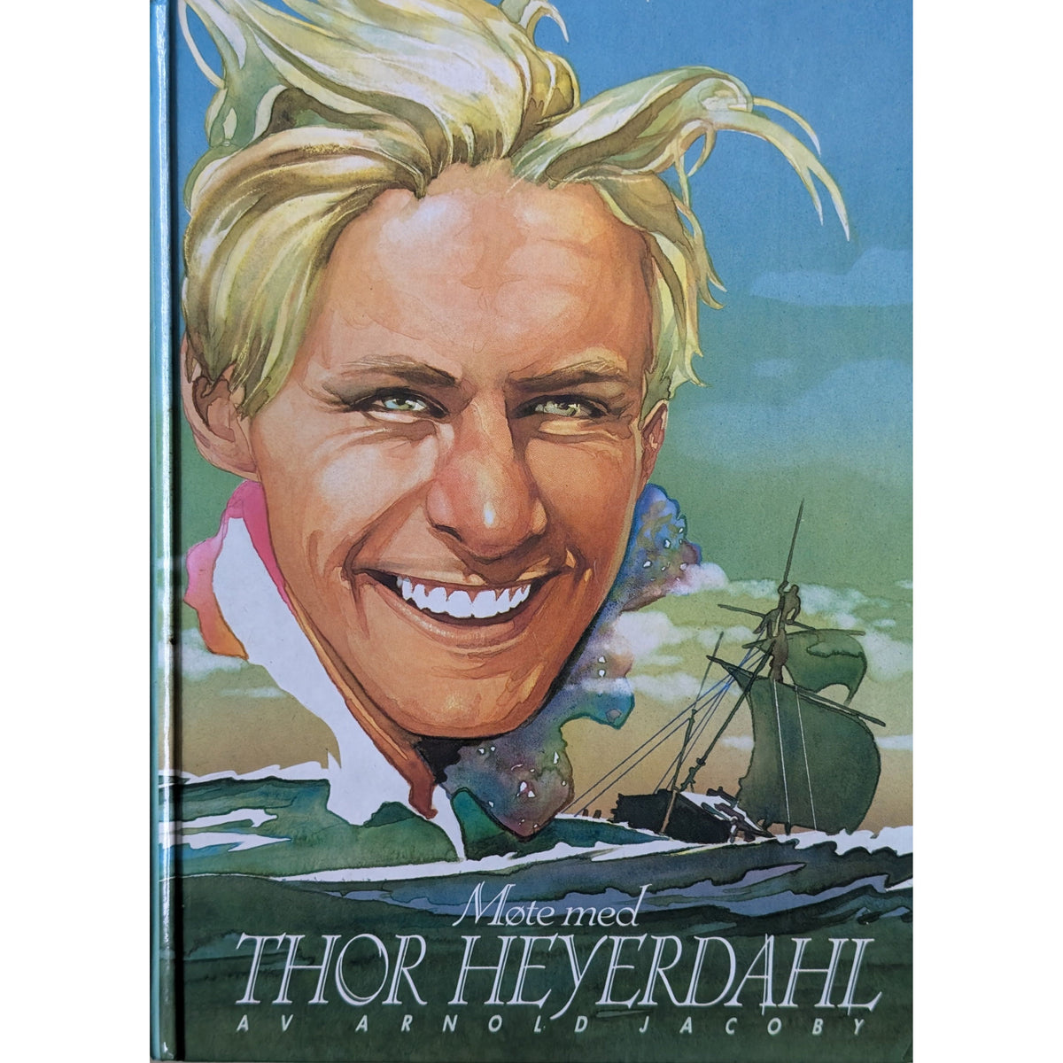Thor Heyerdahl. Brukt bok av Arnold Jacoby. Inventaret bruktbokhandel