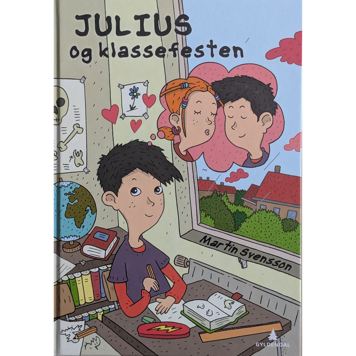 Julius og klassefesten. Brukte bøker av Martin Svensson. Bruktbokhandel