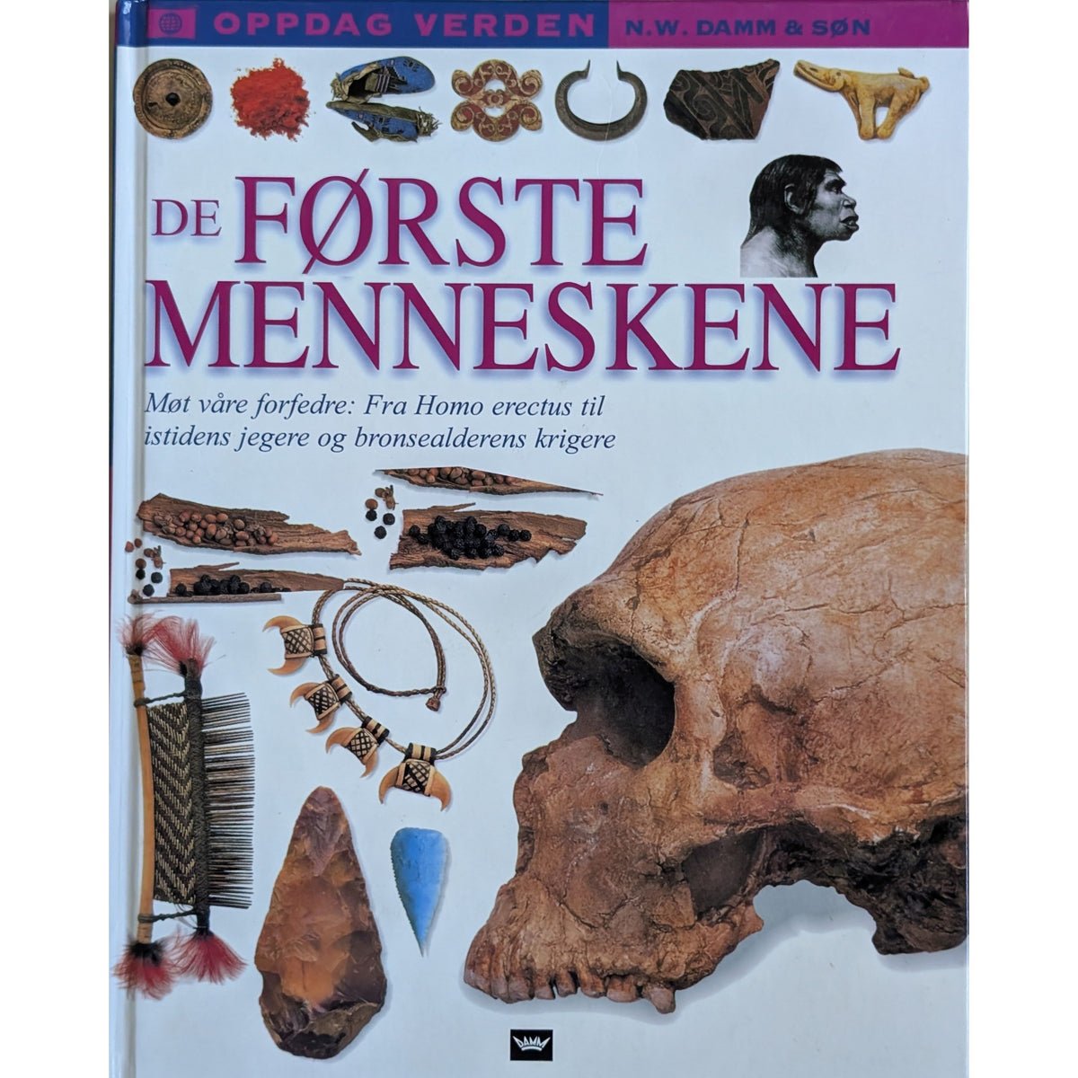 De første menneskene, brukte bøker i Oppdag verden serien. Fakta. Bokhandel