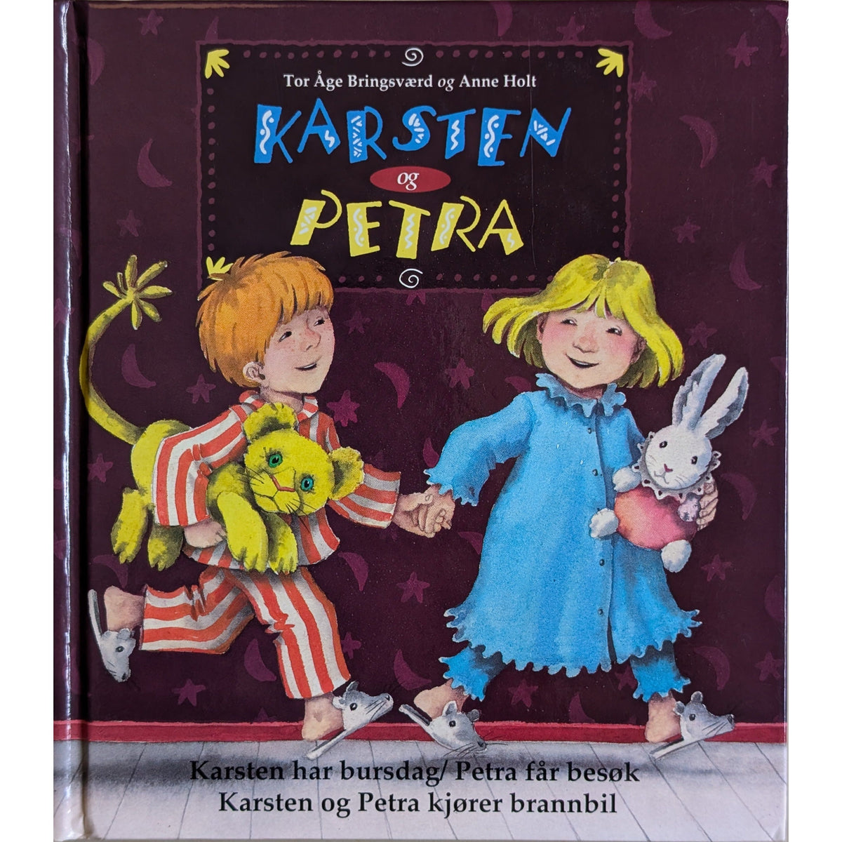 Karsten og Petra - 3 bøker i 1, brukte bøker av Tor Åge Bringsværd