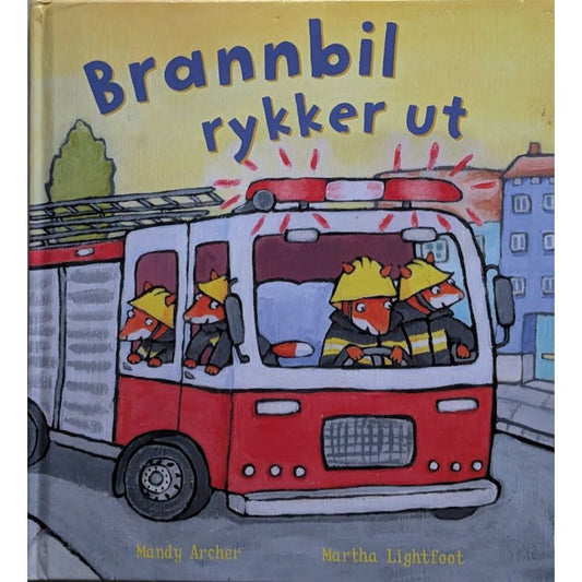 Brannbil rykker ut. Brukte bøker av Mandy Archer. Bruktbokhandel