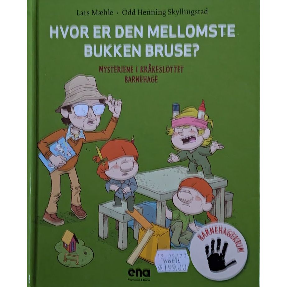 Mysteriene i Kråkeslottet barnehage - Hvor er den mellomste bukken Bruse?