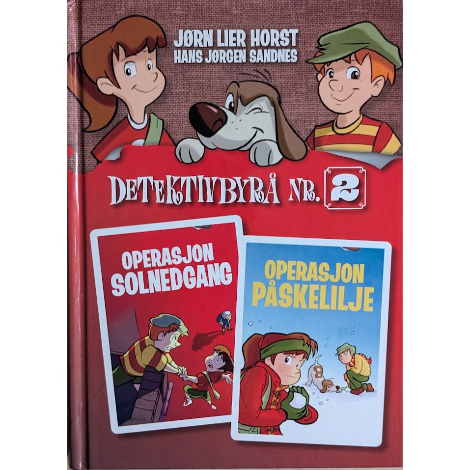 Operasjon Solnedgang og Påskelilje. Brukte bøker av Jørn Lier Horst.