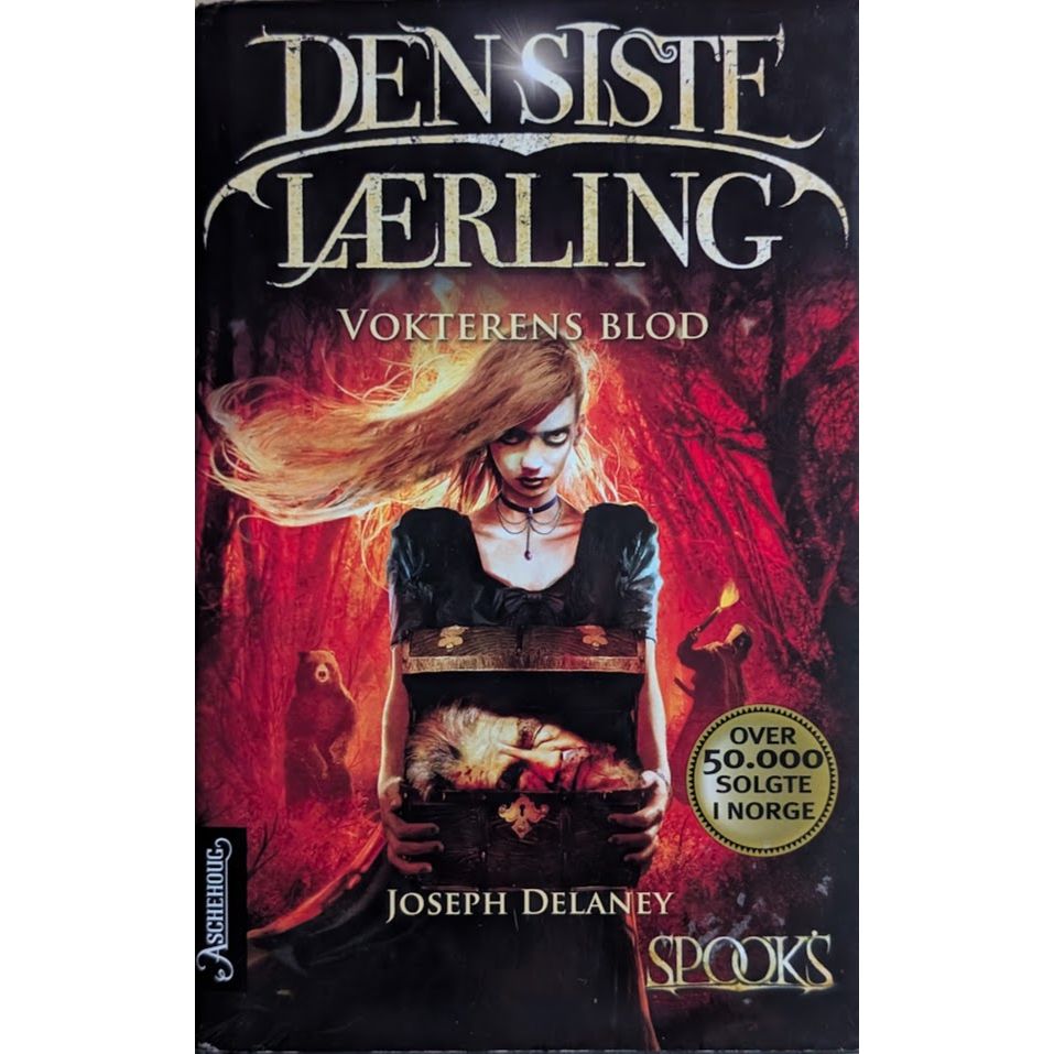 Vokterens blod. Den siste lærling 10. Brukt bok av Joseph Delaney. 