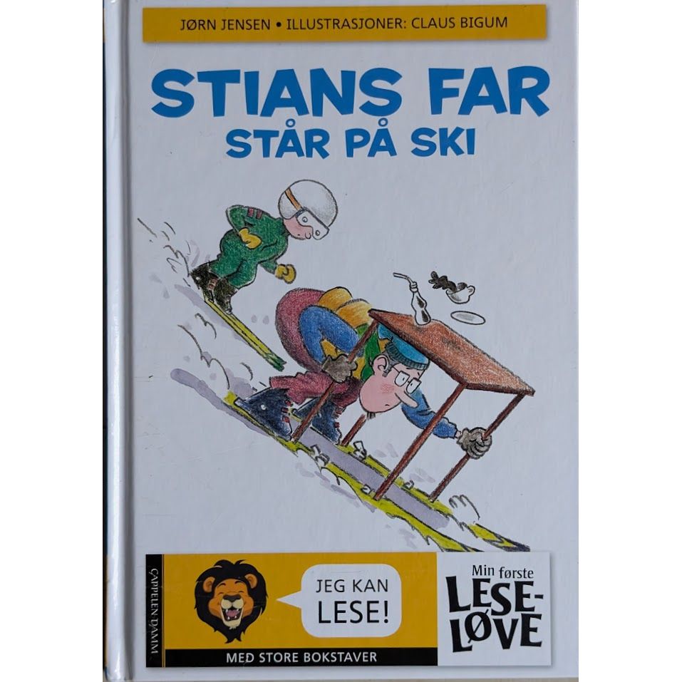 Stains far står på ski, brukte bøker av Jørn Jensen. Bruktbokhandel