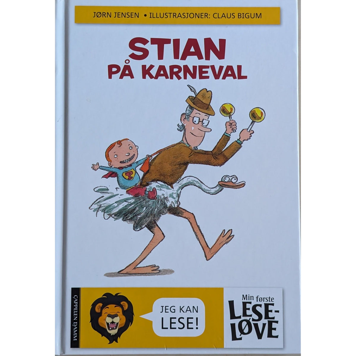 Stian på karneval, brukte bøker av Jørn Jensen. Min første leseløve