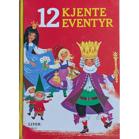 12 kjente eventyr. Brukte barnebøker fra Inventaret bruktbokhandel