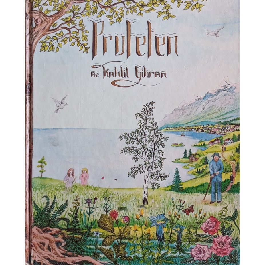 Profeten, brukte bøker av Kahlil Gibran. Inventaret bruktbokhandel