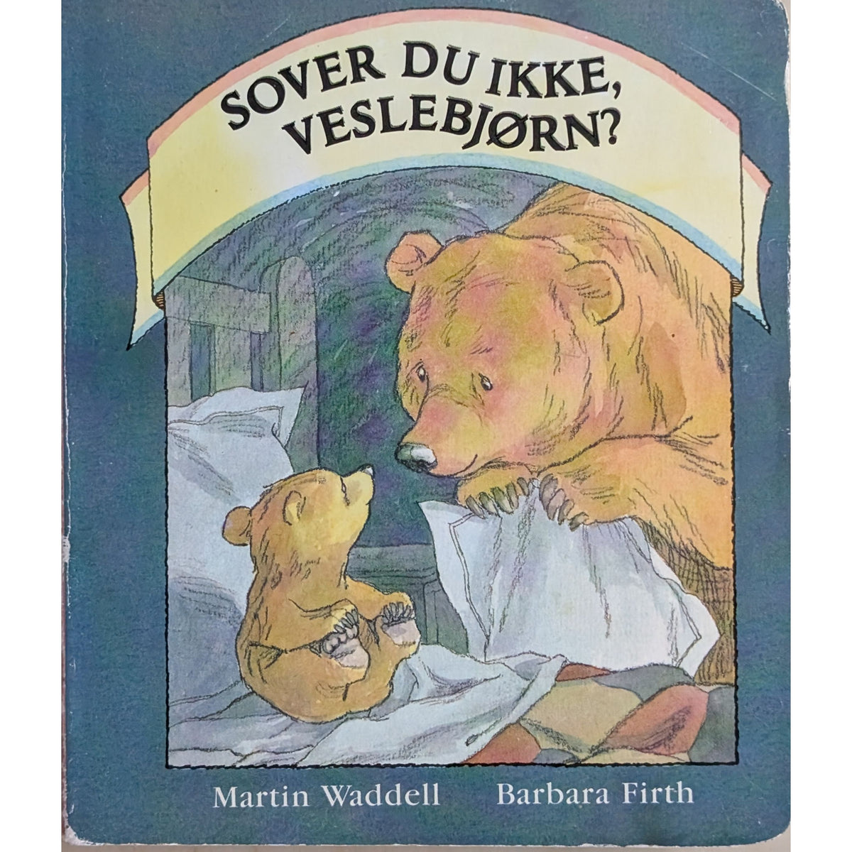Sover du ikke, Veslebjørn? - Brukte bøker av Martin Waddell. Kartonert