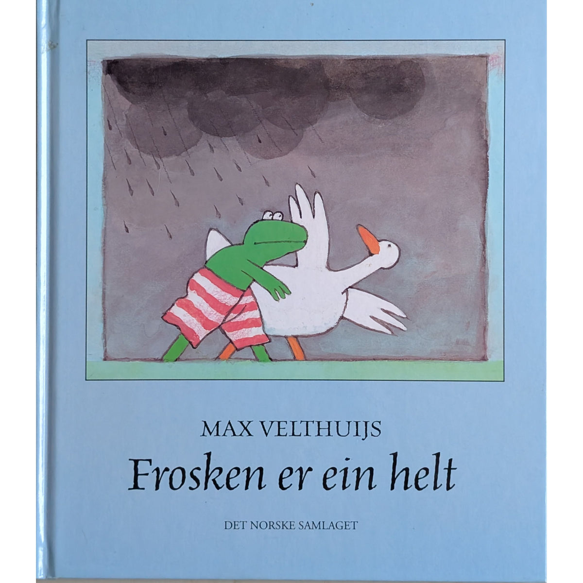 Frosken er ein helt, brukte bøker av Max Velthuijs. Bruktbokhandel