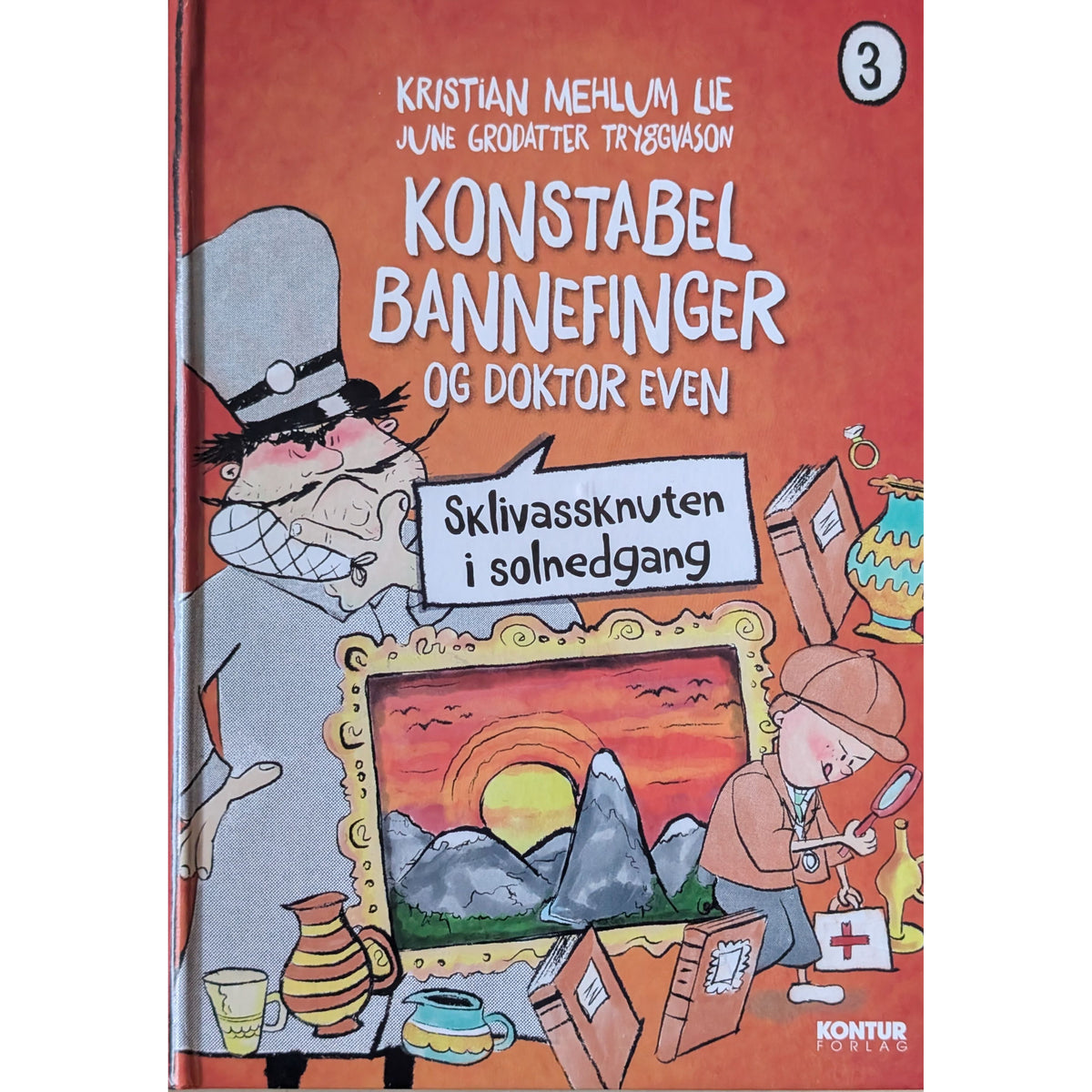 Konstabel Bannefinger og Doktor Even - Sklivassknuten i solnedgang