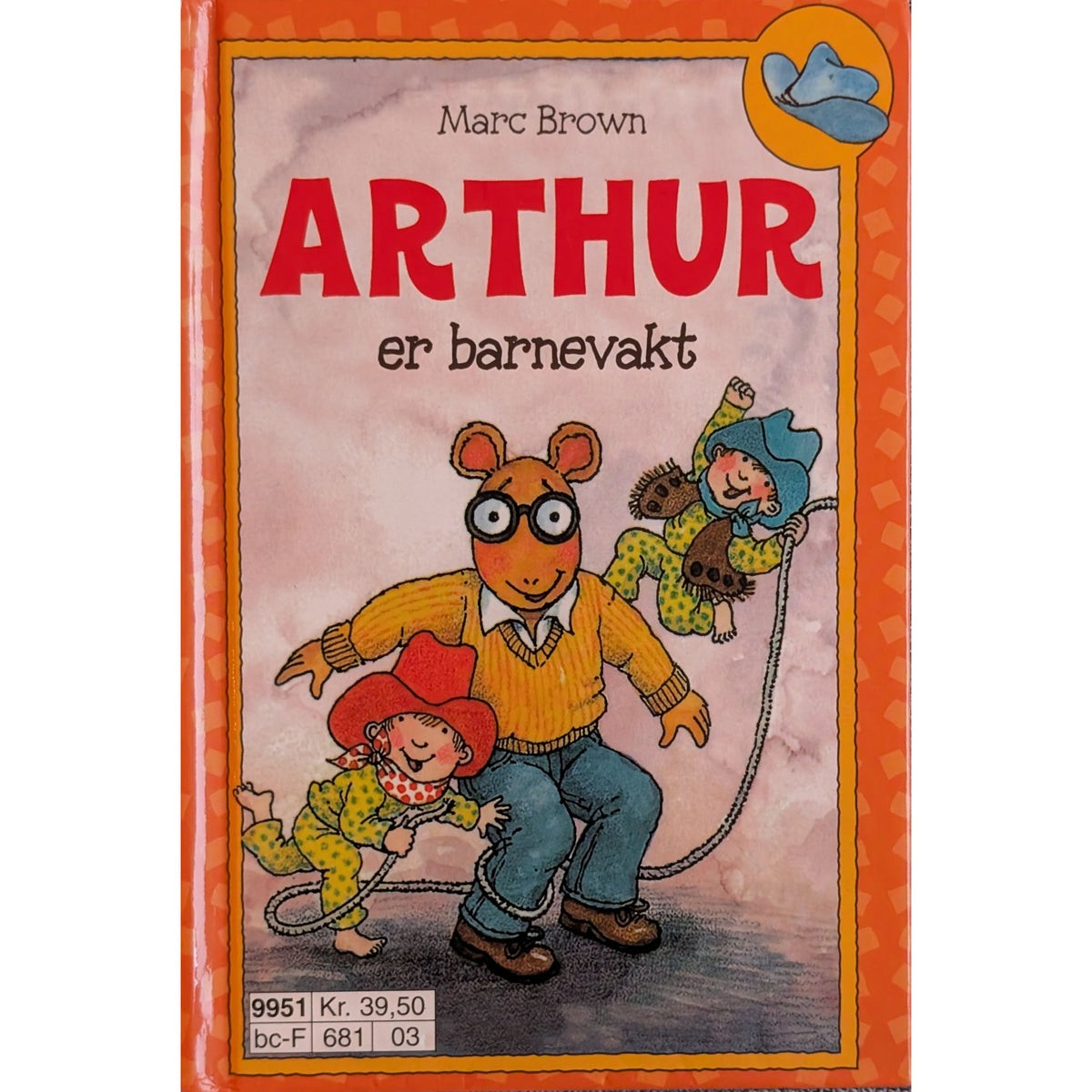 Arthur er barnevakt, brukte bøker av Marc Brown hos Inventaret bruktbokhandel
