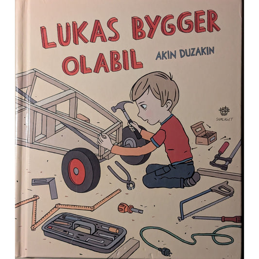 Lukas bygger olabil, brukte bøker av Akin Düzakin hos Inventaret