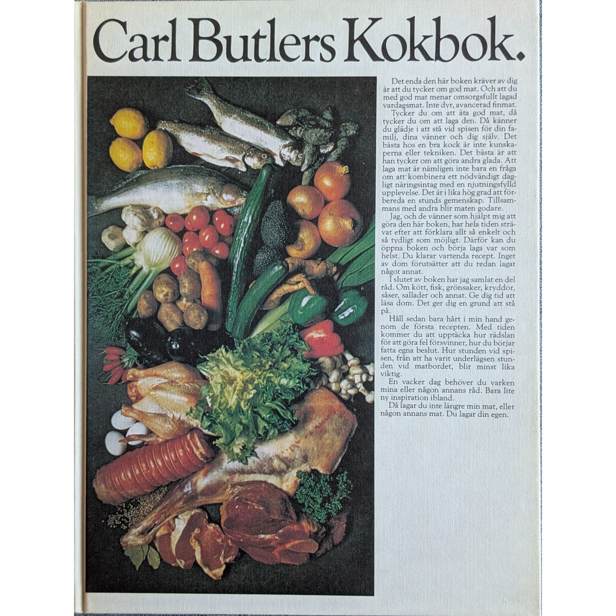 Carl Butlers kokebok. Brukt bok av Carl Butler