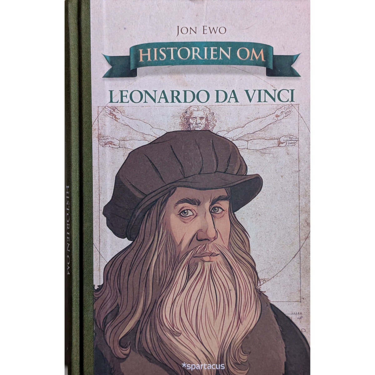 Historien om Leonardo da Vinci- Brukte bøker av Jon Ewo hos Inventaret