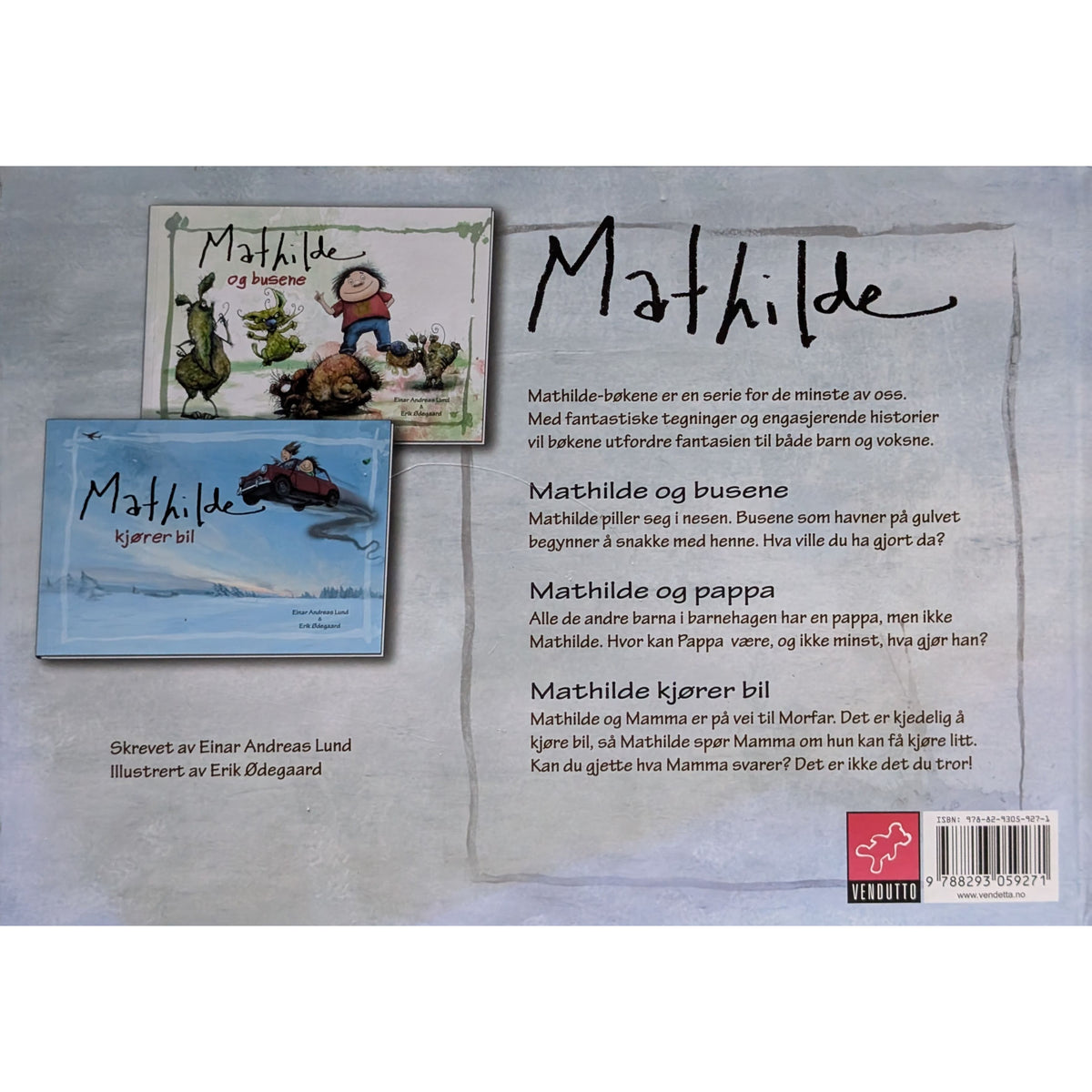 Mathilde og busene - brukte bøker av Einar Andreas Lund fra Inventaret