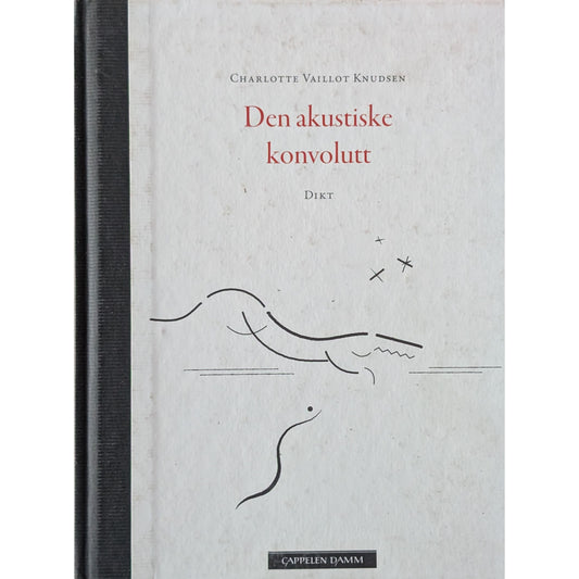 Den akustiske konvolutten. Dikt av Charlotte Vaillot Knudsen. 