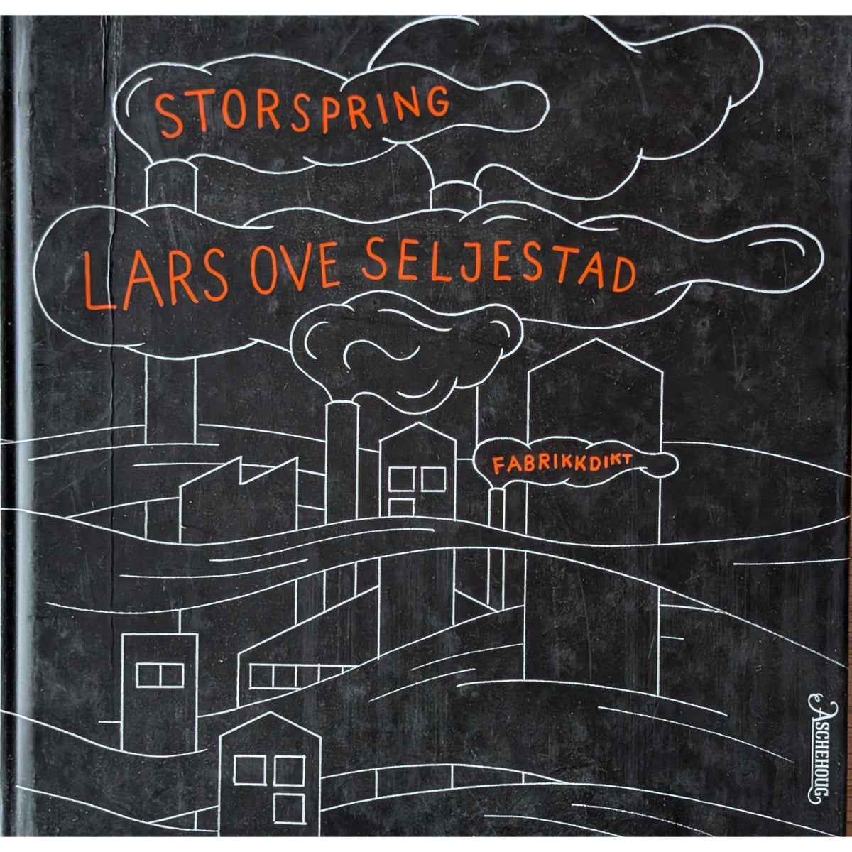 Storspring Fabrikkdikt. Brukte bøker av Lars Ove Seljestad. Inventaret